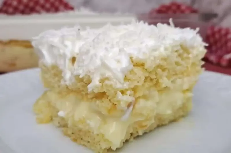 Bolo Gelado de Abacaxi