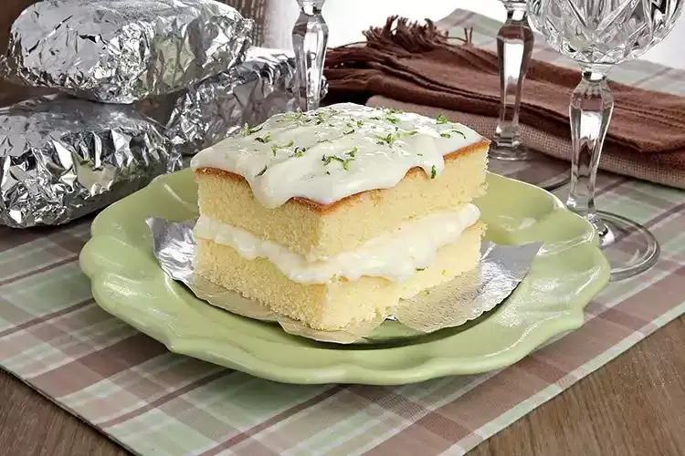 Bolo Gelado de Limão
