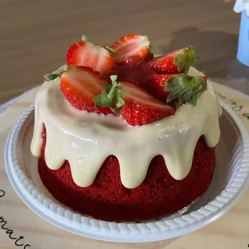 Mini Bolo Red Velvet